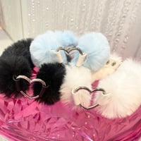 ファー×レザー♡チョーカー