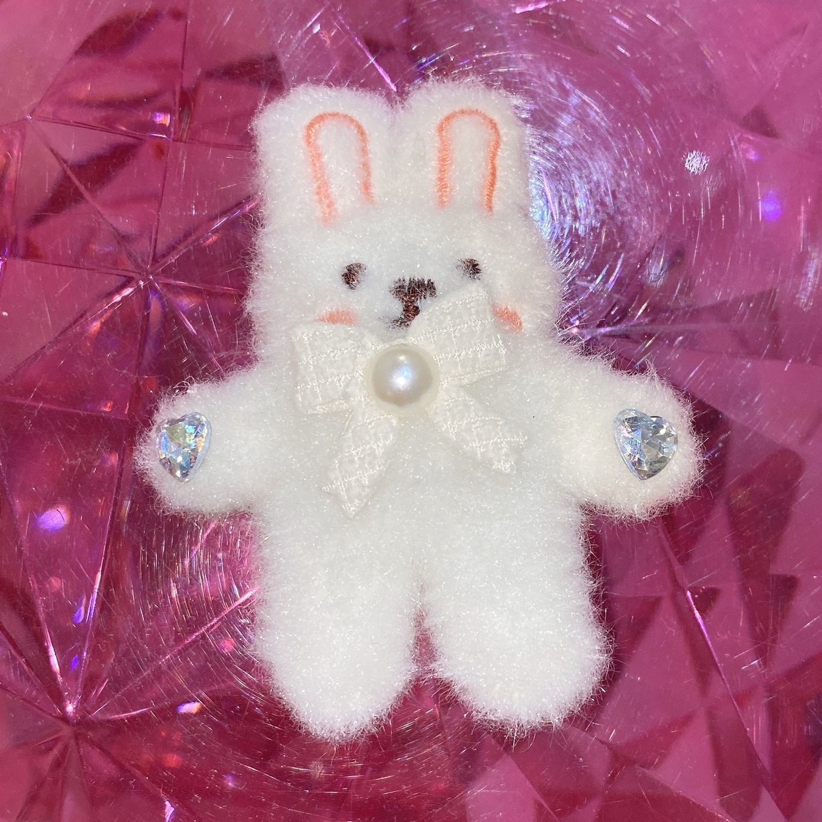 ふわふわうさぎヘアピン | Romantic Standard ロマンティック