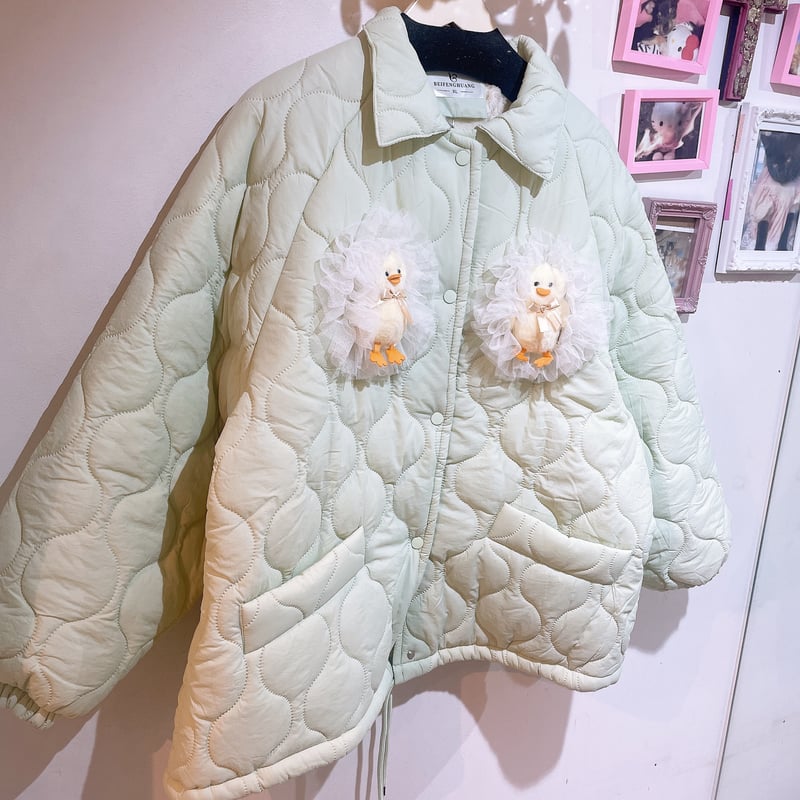 Kawaii animal キルティングジャケット | Romantic Standard ロ