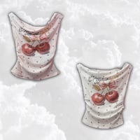 Cherry ノースリーブトップス