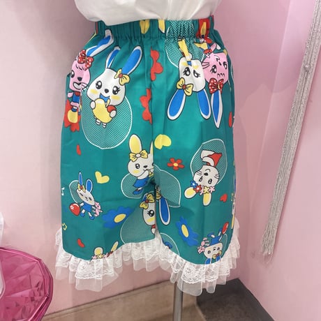 カラフルPOPラビットハーフパンツ
