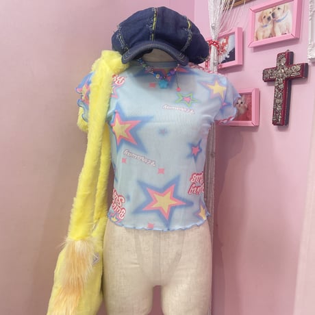 STARロゴシアーチビT
