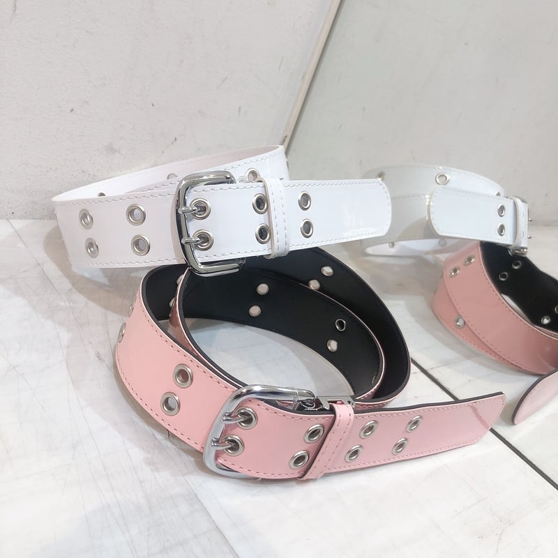 ダブルハトメエナメルベルト | Romantic Standard ロマンティック