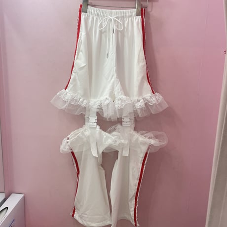 配色ラインセパレートトラックパンツ