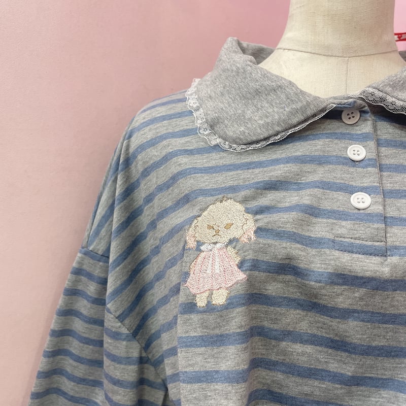 ROXYコレクション ボーダー ポケTとPOLOボーダーワンピの2点セット ROXYコレクション ボーダー ポケTとPOLOボーダーワンピの2点