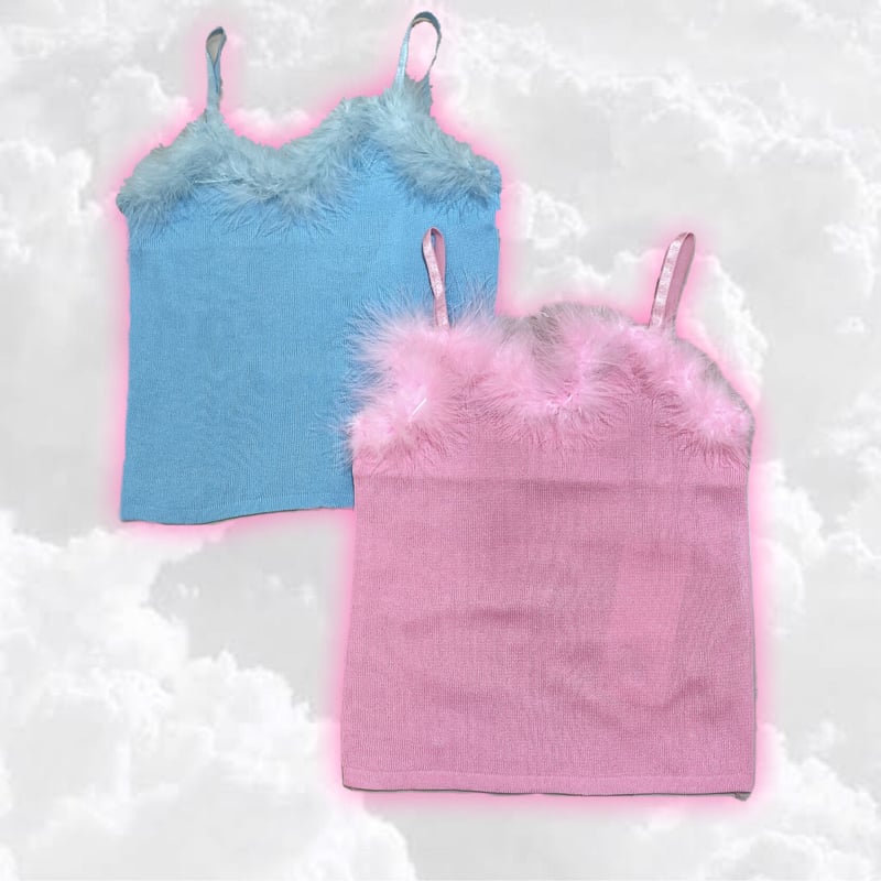 フェザーニットキャミソール | Romantic Standard