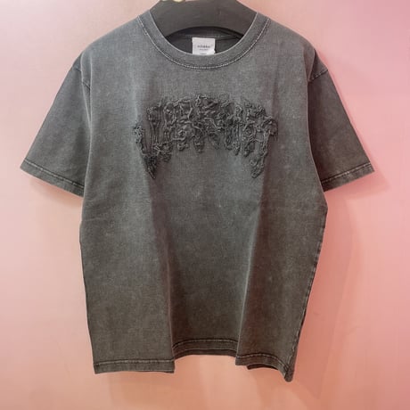 ダメージロゴTシャツ