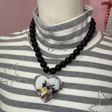 Cat ♡ mirror ネックレス