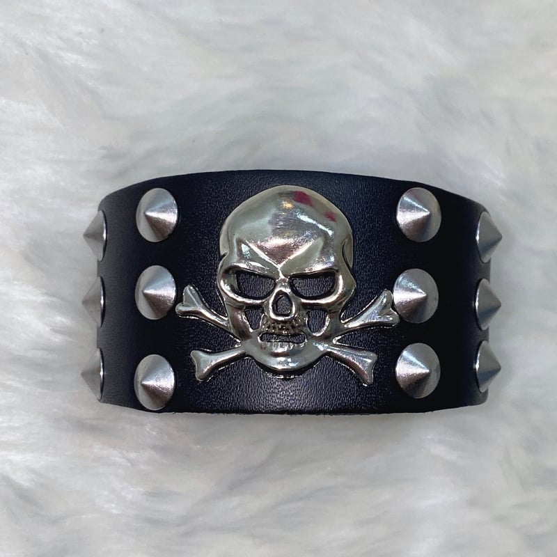 ドクロスタッズブレスレット | Romantic Standard ロマンティック