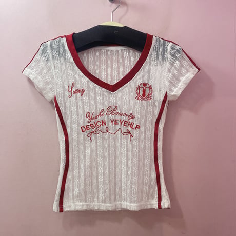 レーストラックロゴTシャツ