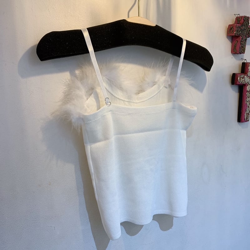 フェザーニットキャミソール | Romantic Standard ロマンティック