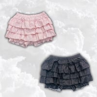モコモコティアードショートパンツ