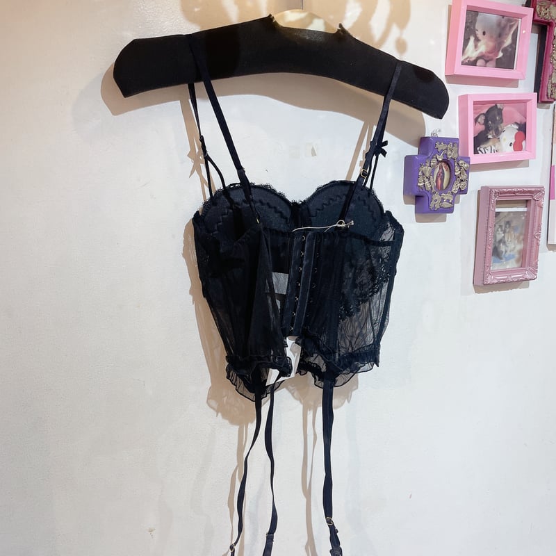 ガーター付シフォンビスチェ | Romantic Standard ロマンティック