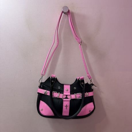クロス☆レザー2wayバッグ