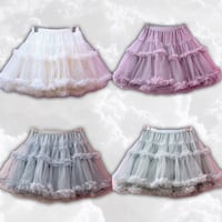 ボリュームチュールパニエ