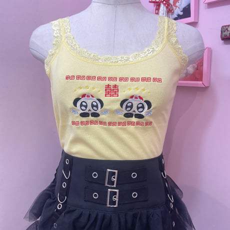 謝謝Pandaキャミソール