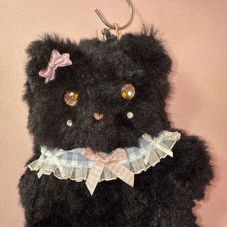 ふわふわねこちゃんポシェット