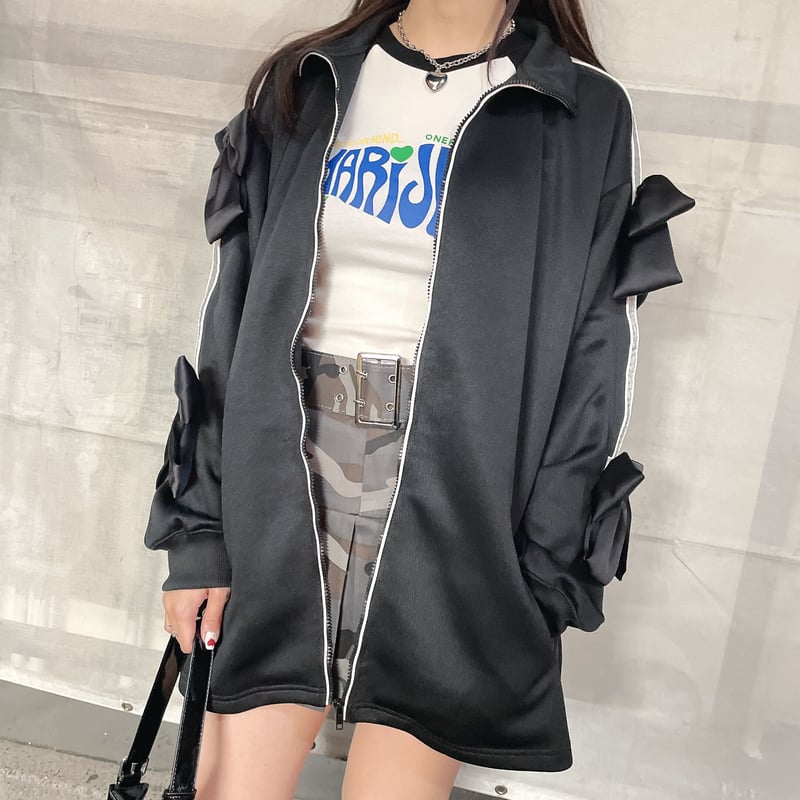 リボンスリーブオーバージャージ | Romantic Standard ロマンティック