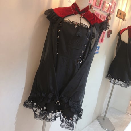 チャイナクロップドブラウス
