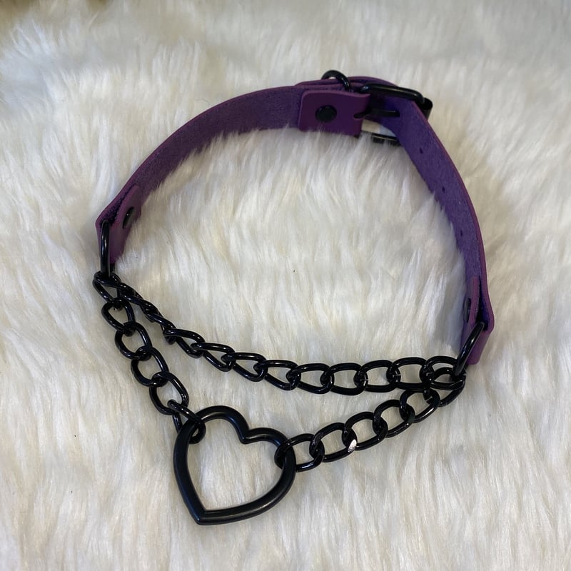 ハートチェーンレザーガーターベルト | Romantic Standard