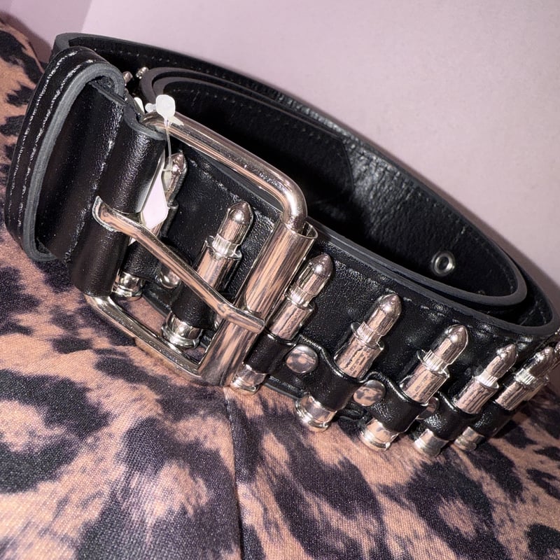 銃弾レザーベルト | Romantic Standard ロマンティックスタンダード