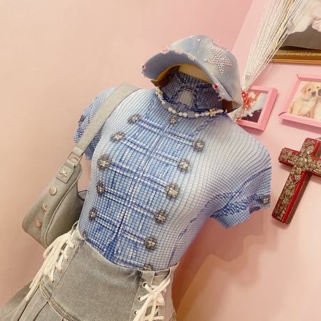 ナポレオンプリーツトップス