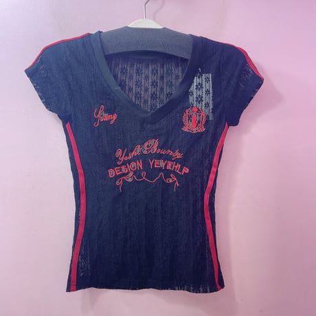 レーストラックロゴTシャツ