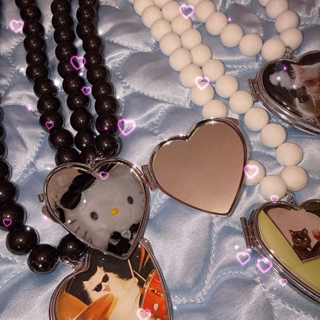 Cat ♡ mirror ネックレス