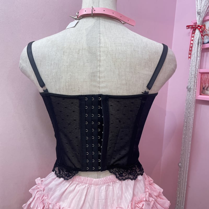 レースアップリボンシアービスチェ | Romantic Standard