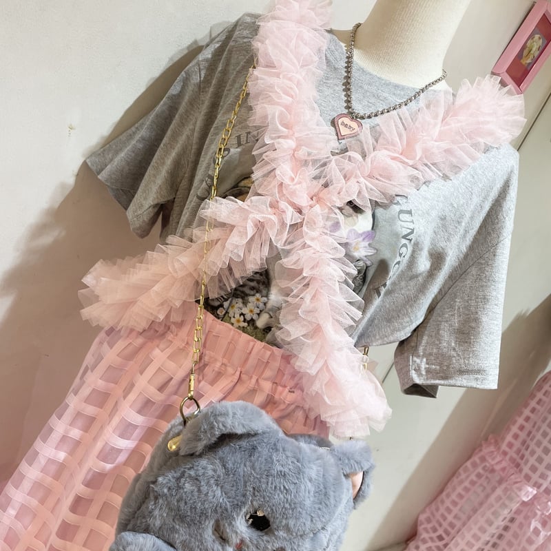 Tulle ribbon harness (リボン装飾チュールハーネス) Tulle ribbon harness (リボン装飾チュールハーネス) Tulle