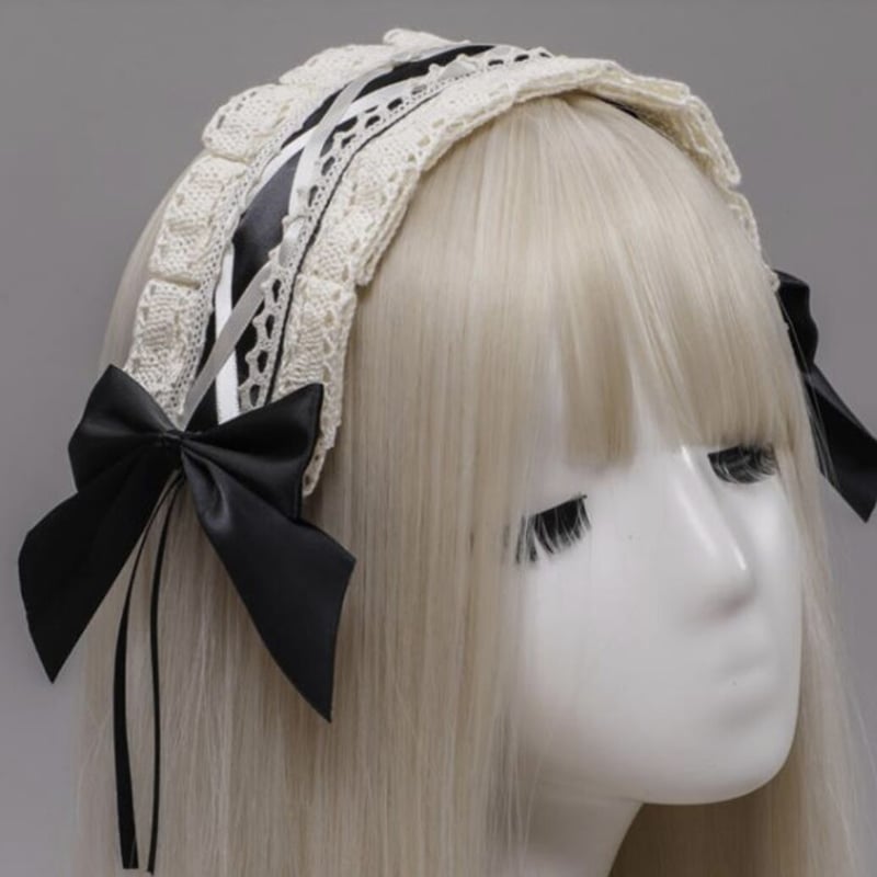 コットンレースヘッドドレス | Romantic Standard コットンレースヘッドドレス | Romantic Standard