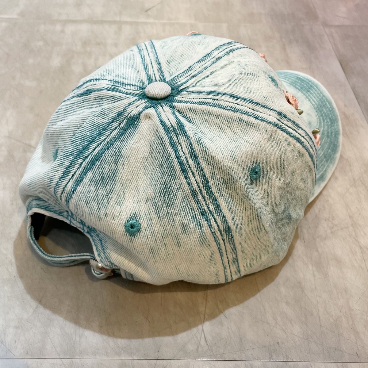フラワーデニムキャップ | Romantic Standard ロマンティック