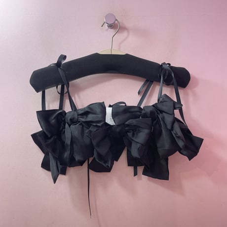Many ribbon ハーネスビスチェ