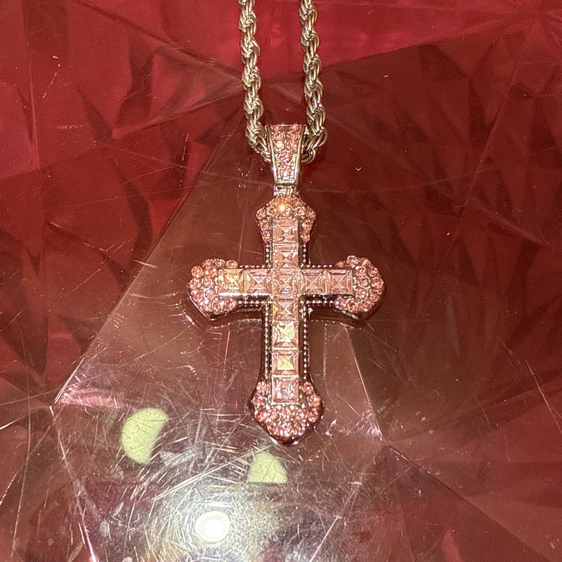 クロスビジューカラーネックレス | Romantic Standard ロマンティック