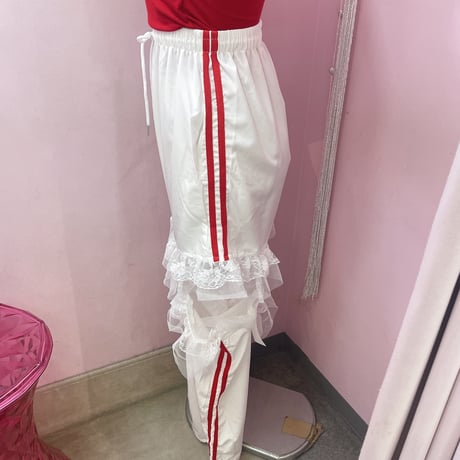 配色ラインセパレートトラックパンツ