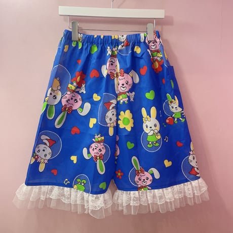 カラフルPOPラビットハーフパンツ