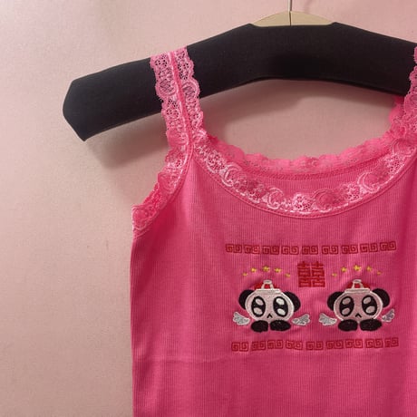 謝謝Pandaキャミソール