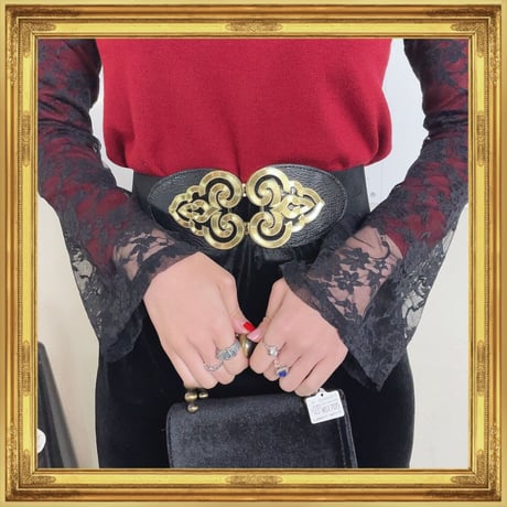 ロマンティックチャイナブラウス