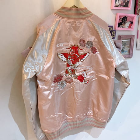 リボンスリーブスカジャン