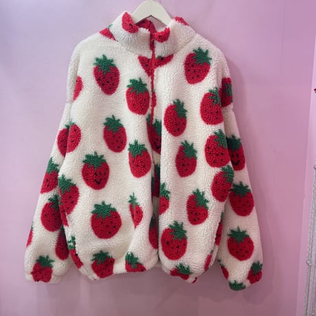Strawberry ボアジャケット