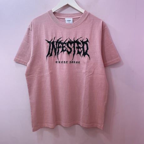 メタルロゴ刺繍Tシャツ
