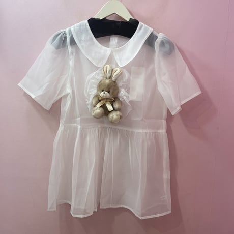 レトロAnimalシアーワンピース
