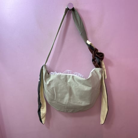 cute patchwork ショルダーバッグ