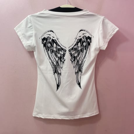 Rock Angel クロスTシャツ