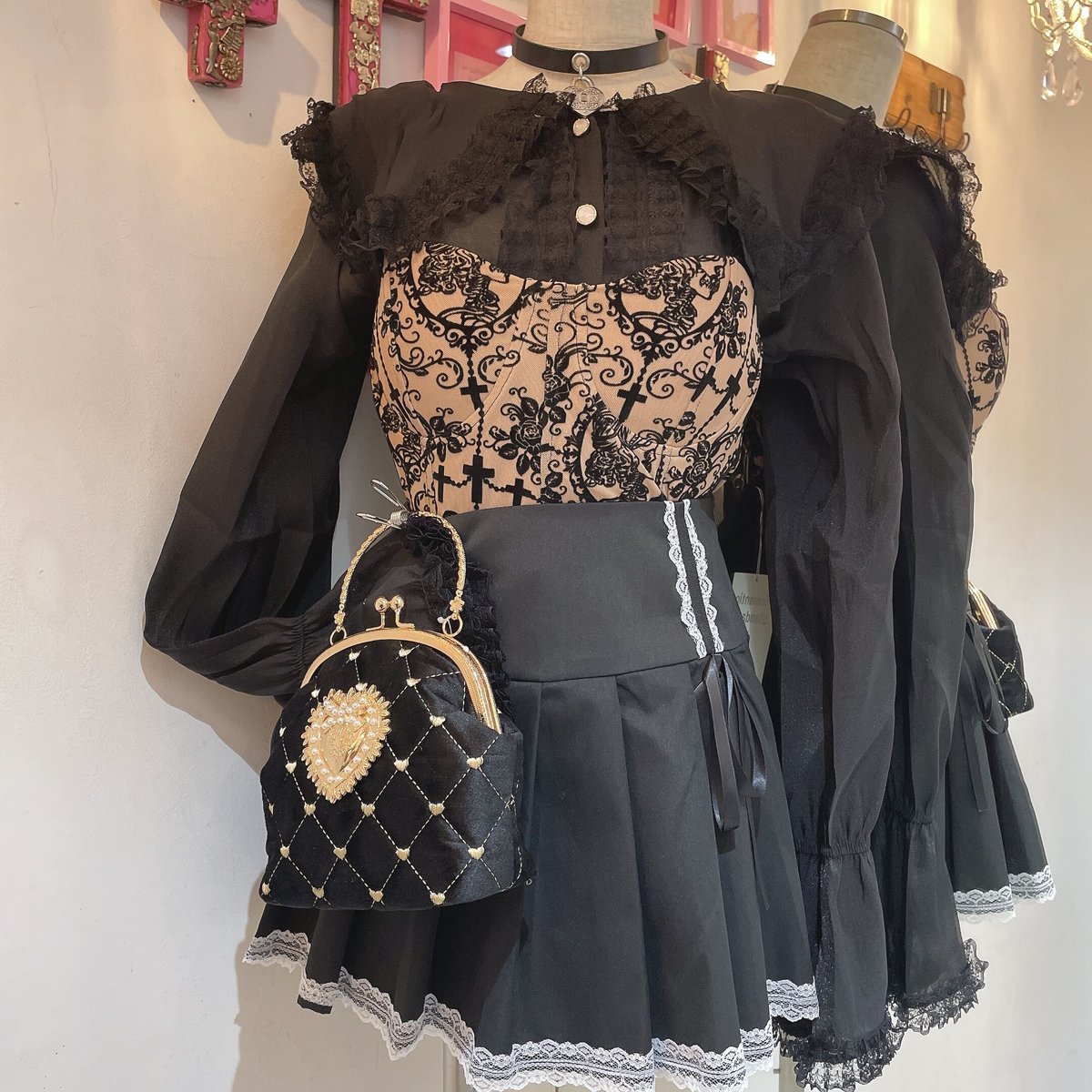 kishidamiki ブラビスチェ ブラック kishidamiki ブラビスチェ ブラック kishidamiki ブラビスチェ