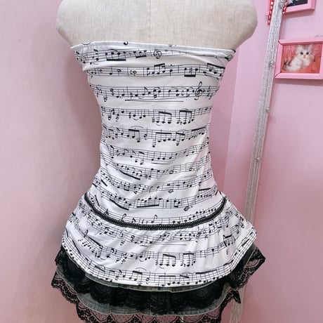Musicフリルベアトップ