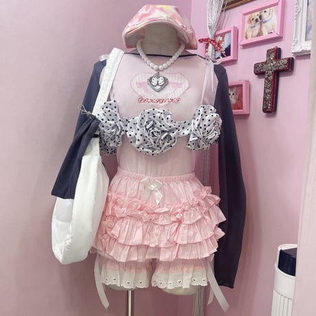 ドットRoseビスチェ