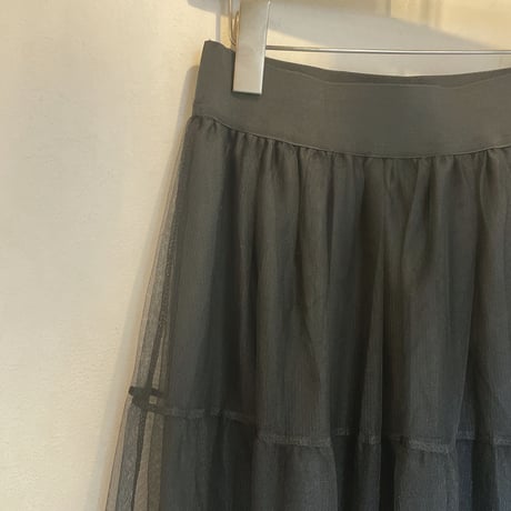 ボリュームチュールスカート