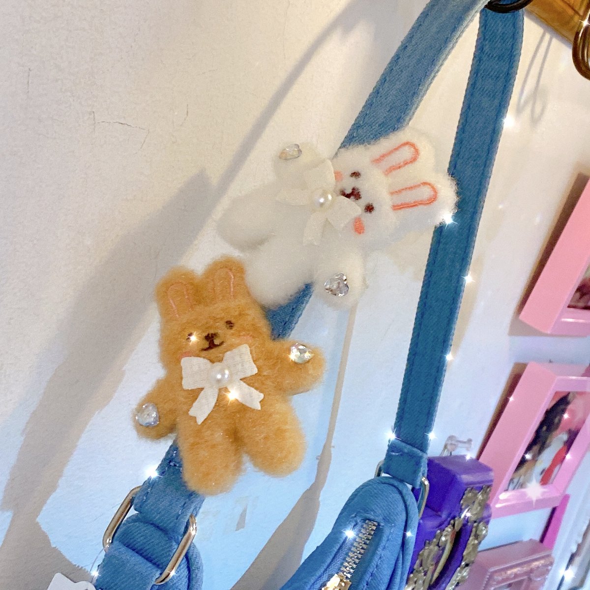 ふわふわうさぎヘアピン | Romantic Standard ロマンティック