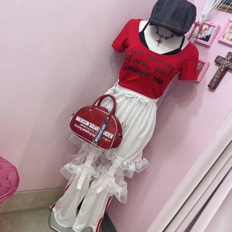 配色ラインセパレートトラックパンツ